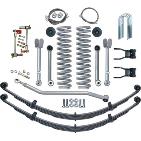 4,5" Rubicon Express Super Flex Lift Kit Suspension - Jeep Cherokee XJ